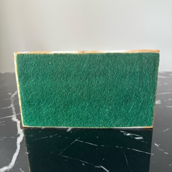 Vintage Onyx Rolling Date Fountain Pen Office Desk Stand Light Natural Patina - Picture 8 of 11